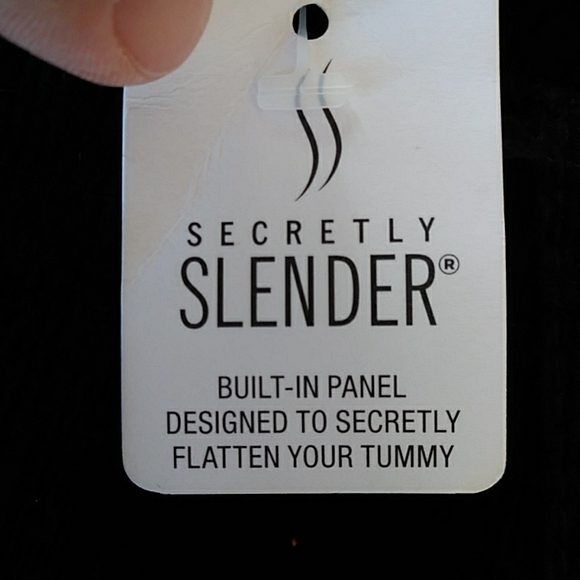 NEW St. John's Bay Secretly Slender Corduroy Pants 10 Black - Picture 5 of 15